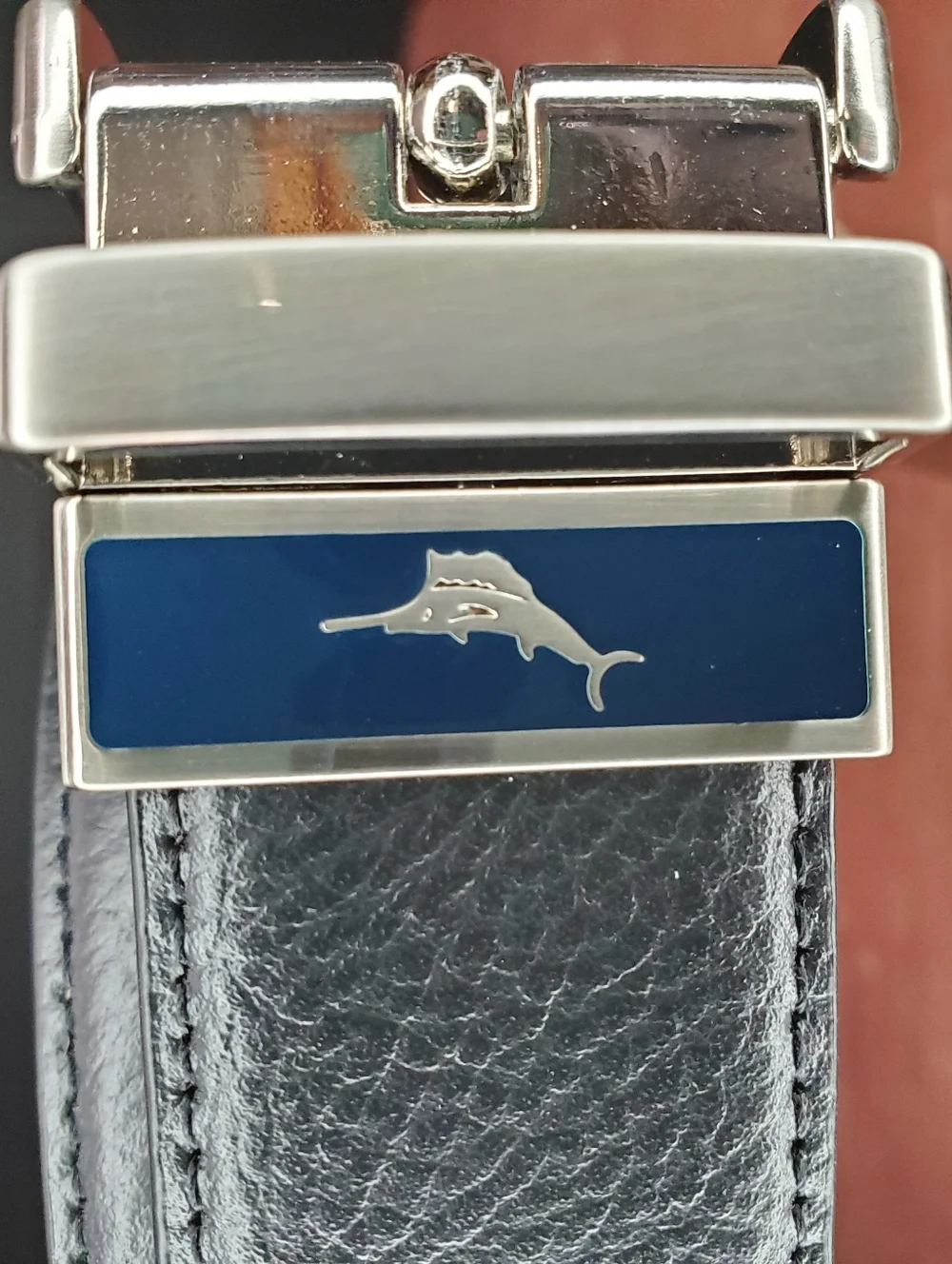 Tommy Bahama Marlin Logo Men's Reversible Dress Belt 38/40